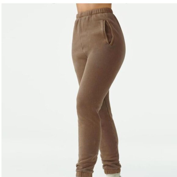 Joah Brown Empire Jogger In Cocoa Effortless Comfy Streetwear - Picture 1 of 10